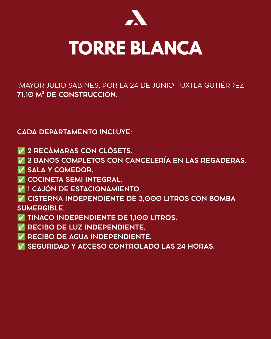 Modelo Torre Blanca en Torre Blanca, Tuxtla Gutiérrez, Chiapas — foto 5